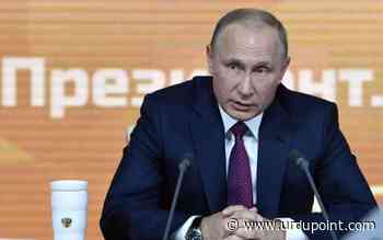 Putin Joins Online Launch Ceremony for Covid Vaccine Production Center in Bratsk - UrduPoint News