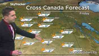 Above seasonable: Nov. 26 Saskatchewan weather outlook