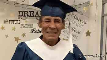 Residential school survivor graduates high school at 61, says it's never too late for education