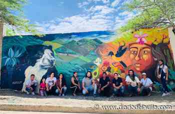 Murales por la paz en Tello, Baraya y Colombia - Diario del Huila