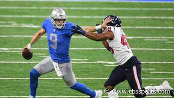Matthew Stafford passes Joe Montana on all-time passing TD list, makes NFL history with Thanksgiving first