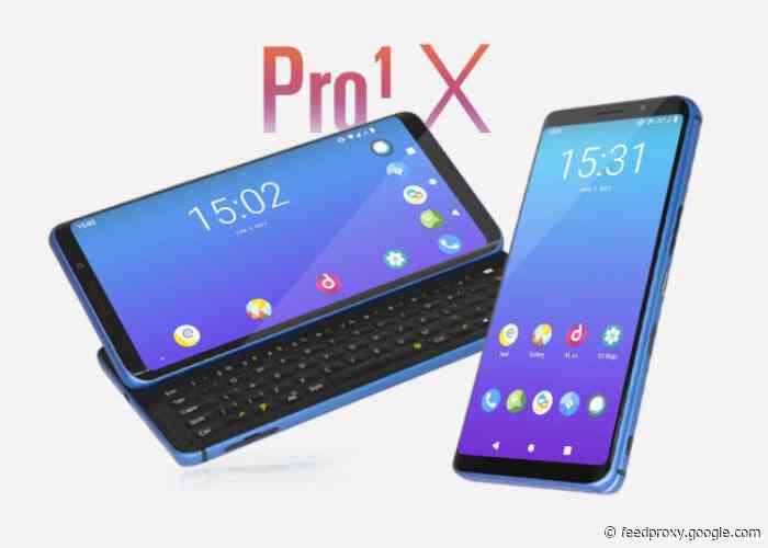 Pro1 X smartphone with physical keyboard passes $500,000 via Indiegogo