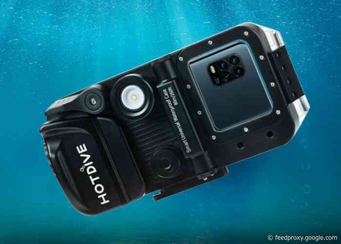 HotDive scuba and underwater camera phone case