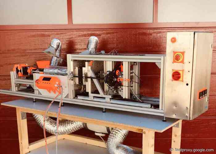 DIY automated recycling machine transforms waste into new injection molded products