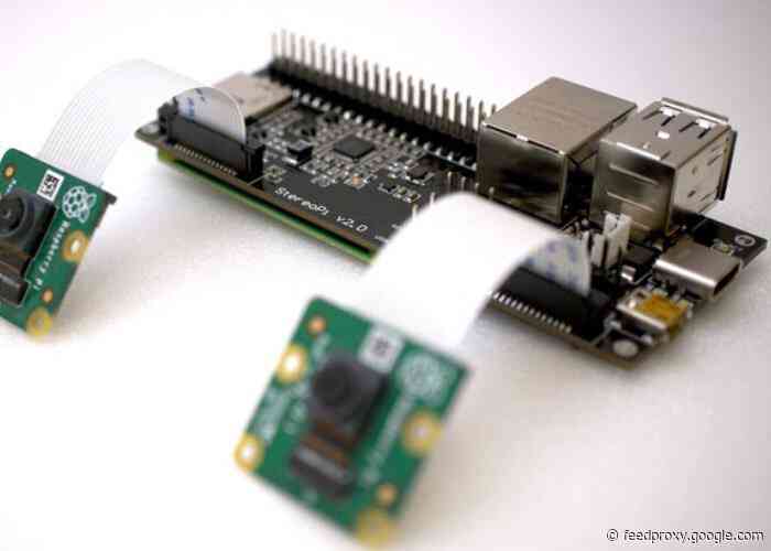 StereoPi V2 open source dual Raspberry Pi camera connector