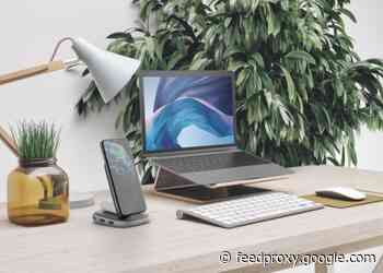 XtremeMac Soluz wireless charger and USB-C hub