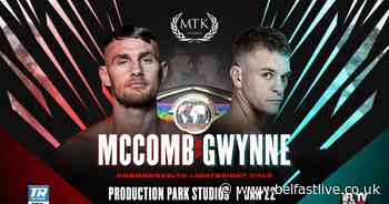 Sean McComb vs Gavin Gwynne confirmed for vacant Commonwealth lightweight title - Belfast Live