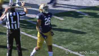 Freshman cornerback Clarence Lewis becoming favorite for coaching staff - WNDU-TV