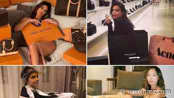 Babes In Shopping Bags -- Stars With Retail Baggage!