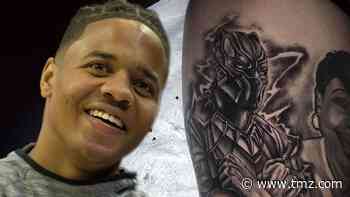 NBA's Markelle Fultz Gets Amazing Foot-Long 'Black Panther' Tattoo On Thigh