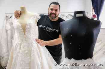 Benito Santos hace de los vestidos de novias una historia de vida - Publimetro México