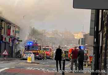 Accrington fire leads to discovery of cannabis