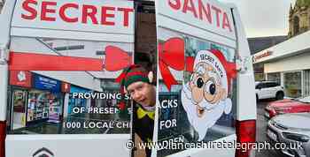'VAN-TASTIC' sleigh for Blackburn's Secret Santa