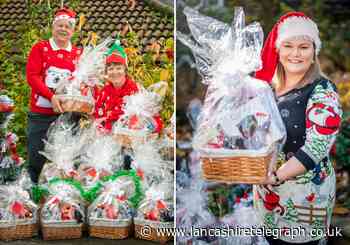 Lottery winning "elves" deliver Christmas parcels to Age Concern carers