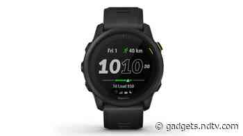 Garmin Forerunner 745 Launched With Up to 1 Week Battery Life, Built-in GPS: Price, Specifications