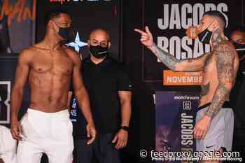 Jacobs vs. Rosado  DAZN Weights & Photos