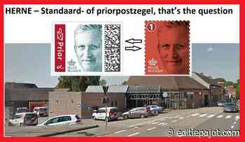 HERNE – Standaard- of priorpostzegel, that's the question - Editiepajot