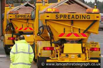 Warning to motorists as gritters will be on Blackburn roads tonight