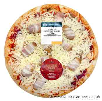 Morrisons Christmas Dinner Pizza has pigs in blankets