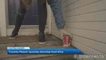 ‘Toronto Miracle’ launches doorstep food drive