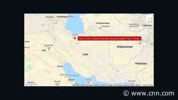 Top Iranian nuclear scientist assassinated outside Tehran - state media