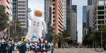 Usually packed with parade-goers, downtown Houston streets this Thanksgiving wiped clean - Houston Chronicle
