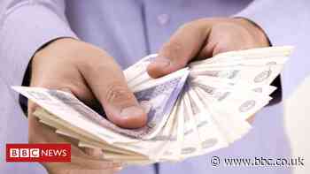 If public spending was £100, how would it be split?