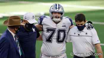 Cowboys OLs Martin, Erving out multiple weeks