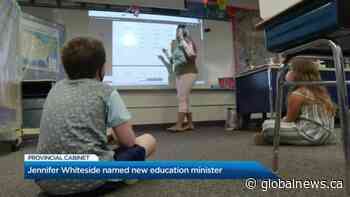 New Westminster MLA Jennifer Whiteside named new B.C. education minister