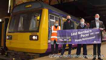 Northern rail network makes final Pacer train journey