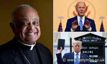 First black US cardinal hopes for 'positive' relationship with Biden