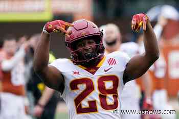 Hall's Late TD Lifts No. 15 Iowa State Over No. 20 Texas