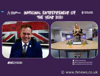 Folkestone Student Crowned National Entrepreneur of the Year by TV Dragon - FE News