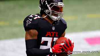 Falcons rule out Gurley; no practice for Jones