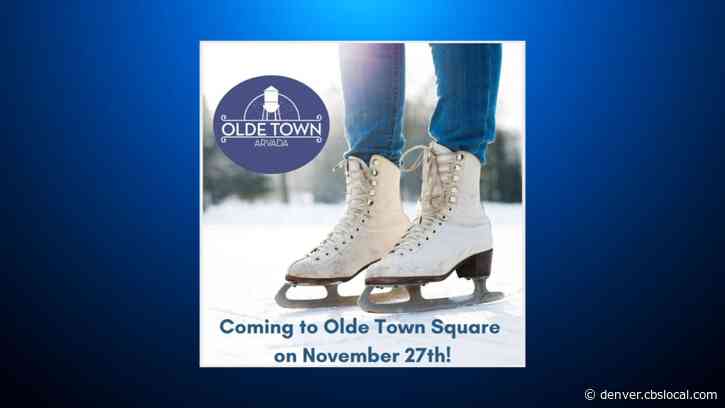 Olde Town Arvada Ice Skating Rink Opens With New COVID Protocols