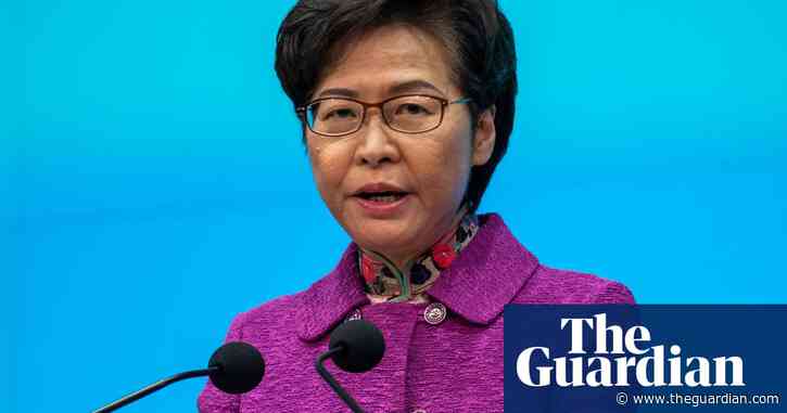 ‘Piles of cash at home’: Hong Kong leader says US sanctions mean she has no bank account