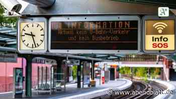 Verkehr: Streik! Heute fahren keine U-Bahnen und Busse in Hamburg
