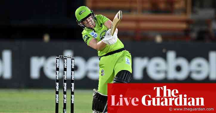 WBBL 2020 final:  Sydney Thunder stun Melbourne Stars – Women's Big Bash League live!