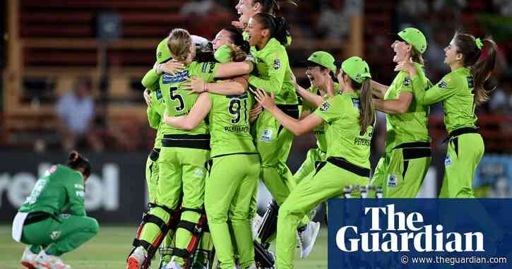 Sydney Thunder cruise to WBBL title against Melbourne Stars