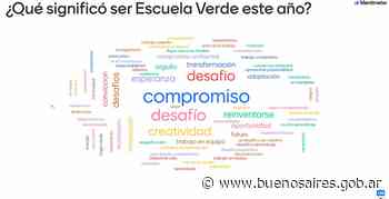 Celebramos el compromiso ambiental de las escuelas | Noticias - buenosaires.gob.ar