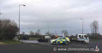Three people taken to hospital following collision on the A19 in County Durham