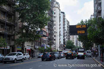 Un sentido homenaje: "Gracias, Diego" | Noticias - buenosaires.gob.ar