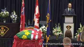 Funeral underway for Ontario Provincial Police Const. Marc Hovingh