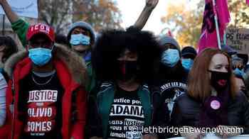 French protesters decry bill outlawing use of police images - Lethbridge News Now