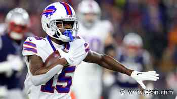 Bills place WR Brown (ankle) on injured reserve