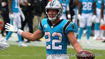 Christian McCaffrey downgraded to out