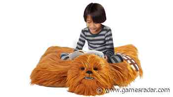 Save $20 on a Chewbacca pillow pet, which is not a Wookie skin rug despite how it looks