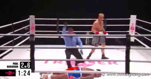 Jake Paul vs. Nate Robinson full fight video highlights