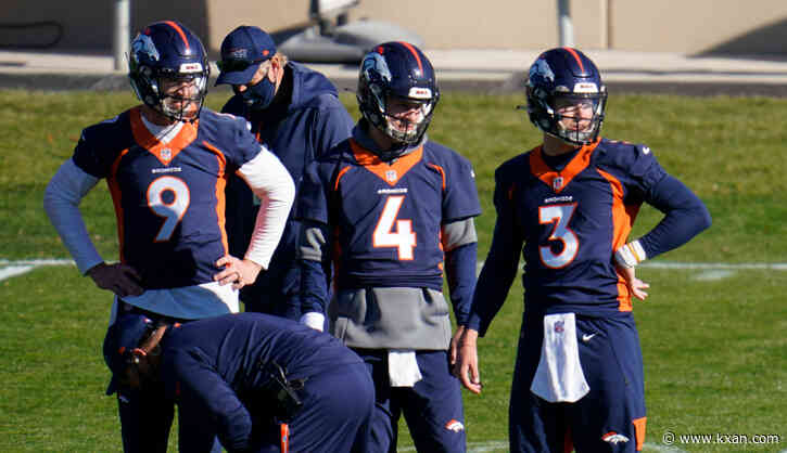 AP sources: NFL DQs Broncos QBs for not wearing masks