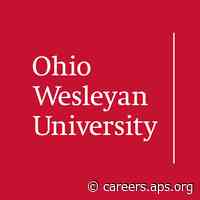 Assistant Professor of Physics and Astronomy in Delaware, OH for Ohio Wesleyan University - Physics